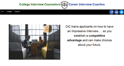 Desktop Screenshot of collegeinterviewcounselors.com